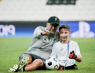 Ampute çocuklar, Liverpool antrenmanına katıldı