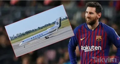 İşte Messi’nin süper lüks uçağı  En pahalı uçak kimin?