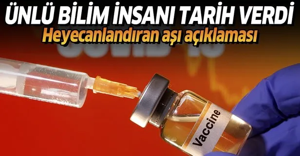 Koronavirüs aşısında umutlandıran haber