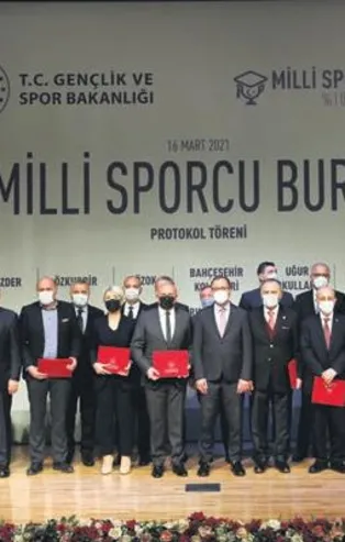 Milli sporculara %100 eğitim bursu