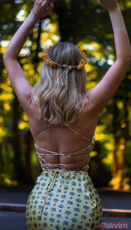 Hande Sarıoğlu bir yılan dansı yaptı ortalık zangır zangır "Tıııssss...." Fatih Ürek'ten miras yılan dansıyla Hande Sarıoğlu... - 13