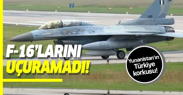 Rum medyasından flaş açıklama: Yunanistan Türkye’den korktuğu için F-16’lar uçuramadı!