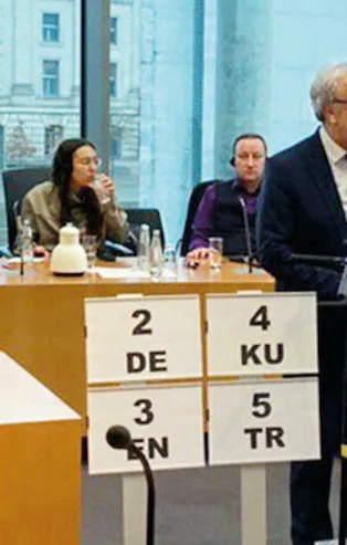 CHP, HDP ve PKK yine aynı masada! Berlin'de düzenlenen toplantıda PKK'lı teröristten Türkiye karşıtı skandal sözler!