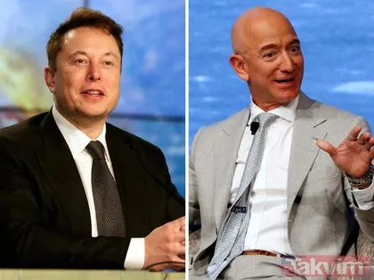 Dünyanın en zengin iki insanı Elon Musk ve Jeff Bezos’un uzay savaşı kızışıyor