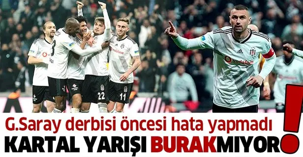 Beşiktaş Ankaragücü’nü yıktı, zirve yarışını bırakmadı