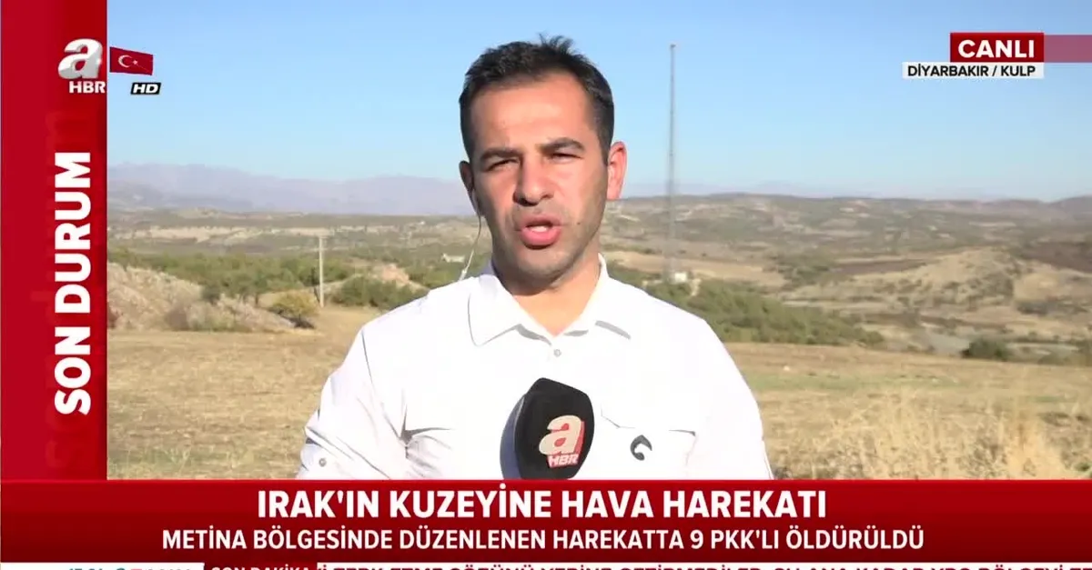 Son dakika: Irak'ın kuzeyine hava harekatı! 9 terörist etkisiz hale getirildi