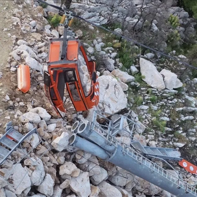 Antalya’daki teleferik faciası