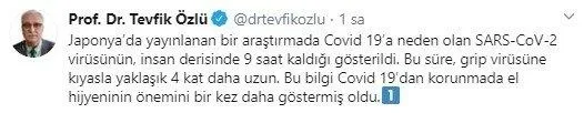 Bilim Kurulu Üyesi Prof. Dr. Tevfik Özlü açıkladı: Ellerdeki yaradan Kovid-19 bulaşır mı?-3