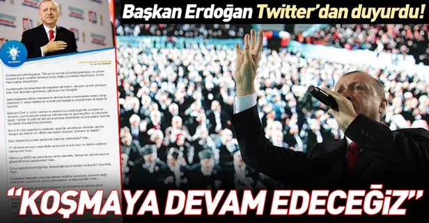 Son dakika: Başkan Erdoğan'dan 31 Mart mesajı