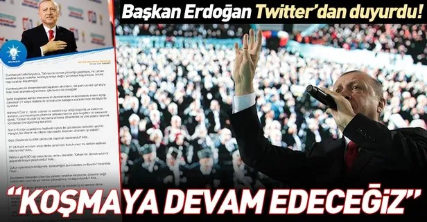 Son dakika: Başkan Erdoğan’dan 31 Mart mesajı