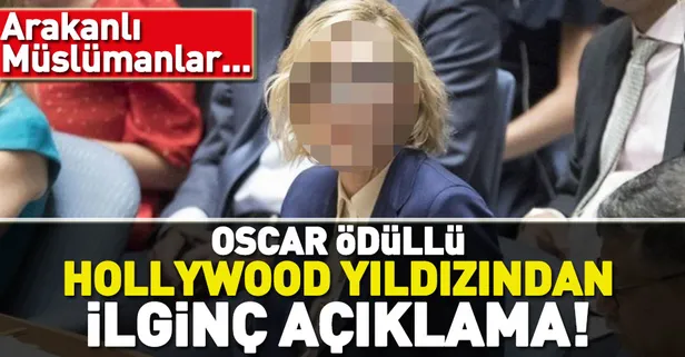 Cate Blanchett'ten Arakanlı Müslümanlar için dikkat çeken konuşma! ''Arakanlıların hikayelerini unutamıyorum''