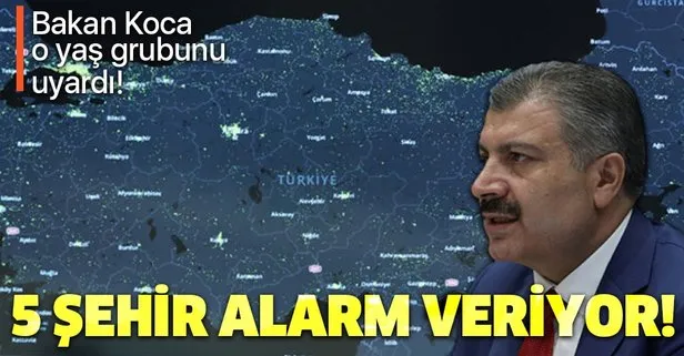 Sağlık Bakanı Fahrettin Koca tek tek açıkladı! İşte koronavirüs vakalarında alarm veren şehirler!