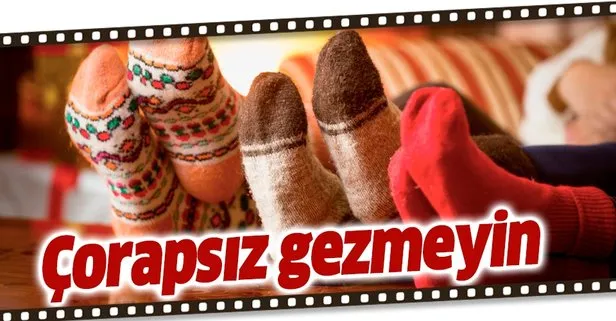 Evde Corapsiz Gezmeyin Takvim