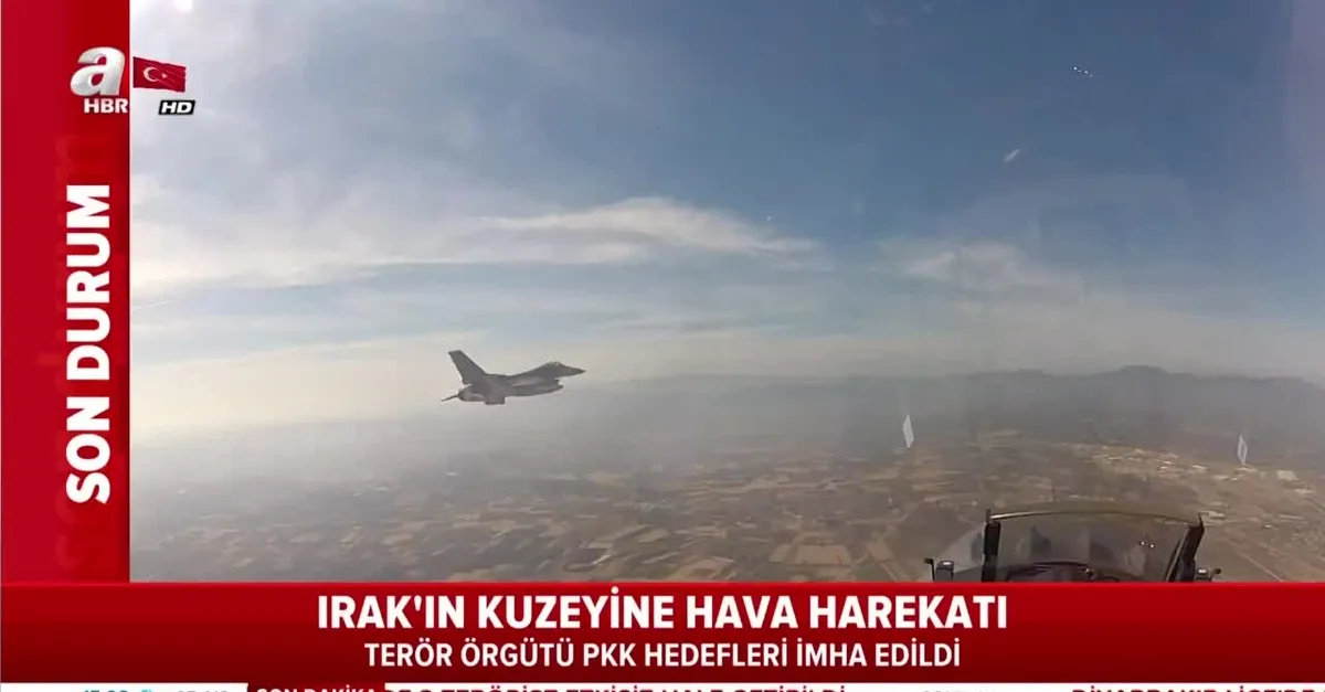 TSK'dan Kuzey Irak'a hava harekatı