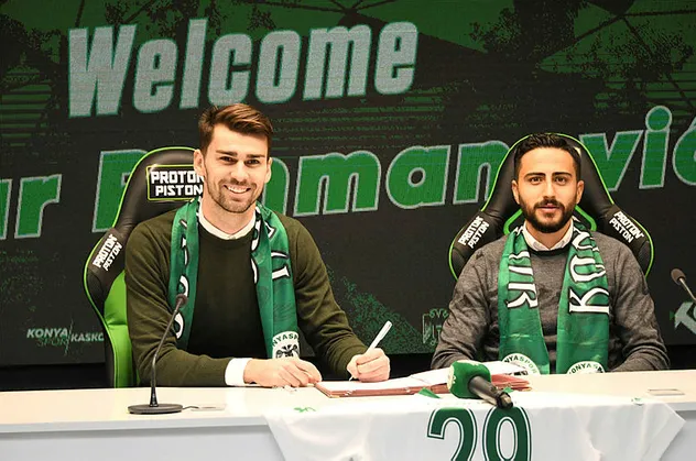 Konyaspor, 26 yaşındaki Amar Rahmanovic'i transfer etti