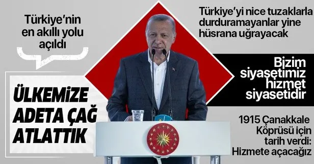 Son dakika: Başkan Erdoğan’dan Ankara-Niğde Otoyolu açılışında önemli açıklamalar