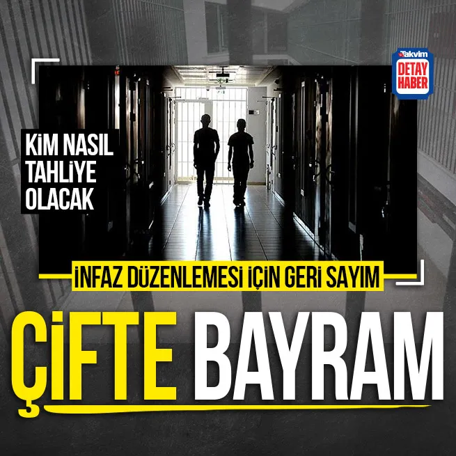 İnfaz düzenlemesiyle çifte bayram! Kimler tahliye olacak? Yaşa göre düzenleme...