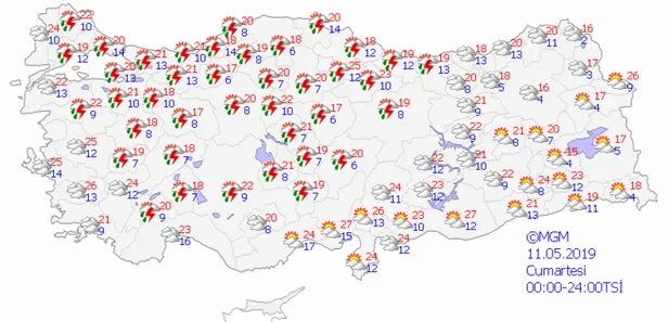 Meteoroloji'den İstanbul için hava durumu ve yağış uyarısı!-4