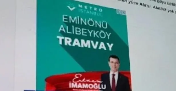 İmamoğlu yapılmış tramvayı vadetti