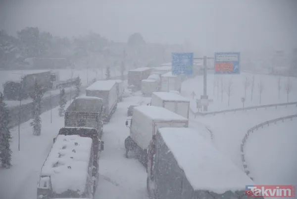 SON DAKİKA: Beyaz esaret! Balıkesir-Susurluk yolu saatlerdir kapalı - 23