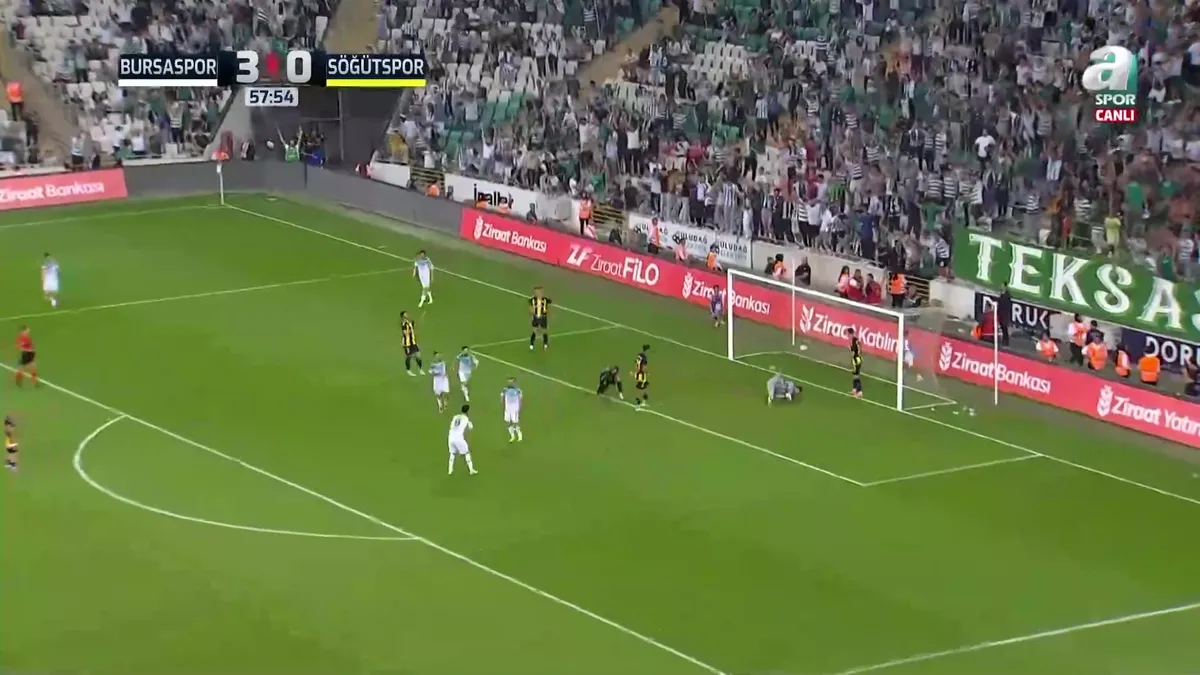 İZLE | Bursaspor 4-0 Söğütspor (GOL: Hamza Gür)