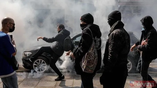 Fransa'da zorunlu aşı sokakları karıştırdı! Ortalık yangın yeri - 1