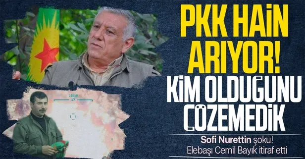 Terör örgütü PKK’nın elebaşlarına ’Sofi Nurettin’ şoku! Cemil Bayık itiraf etti: Kim olduğunu çözemedik