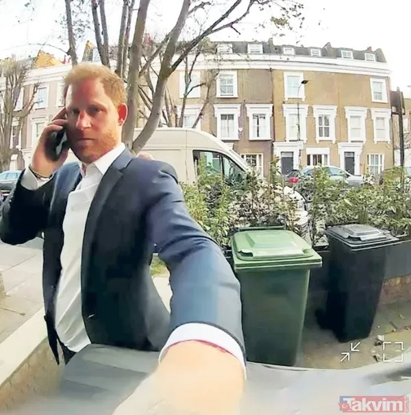 Sussex Dükü Harry Londra'da Arkadaşının Evini Ararken Yanlış Kapının Zilini Çaldı Ve Kamerada Görüntülendi.