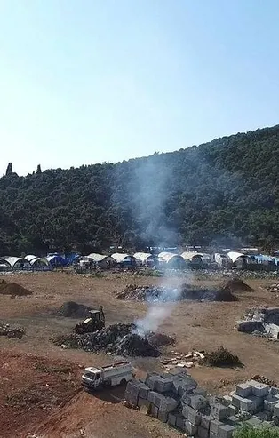 İstanbul Adalar'da çöp yakma skandalı