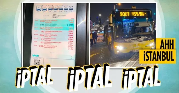 İstanbul’da toplu ulaşım rezaleti sürüyor!