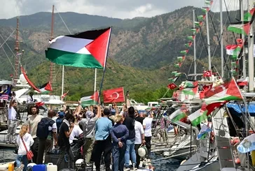 Tam gaz Gazze: Sumud Filosu Marmaris’ten yola çıktı