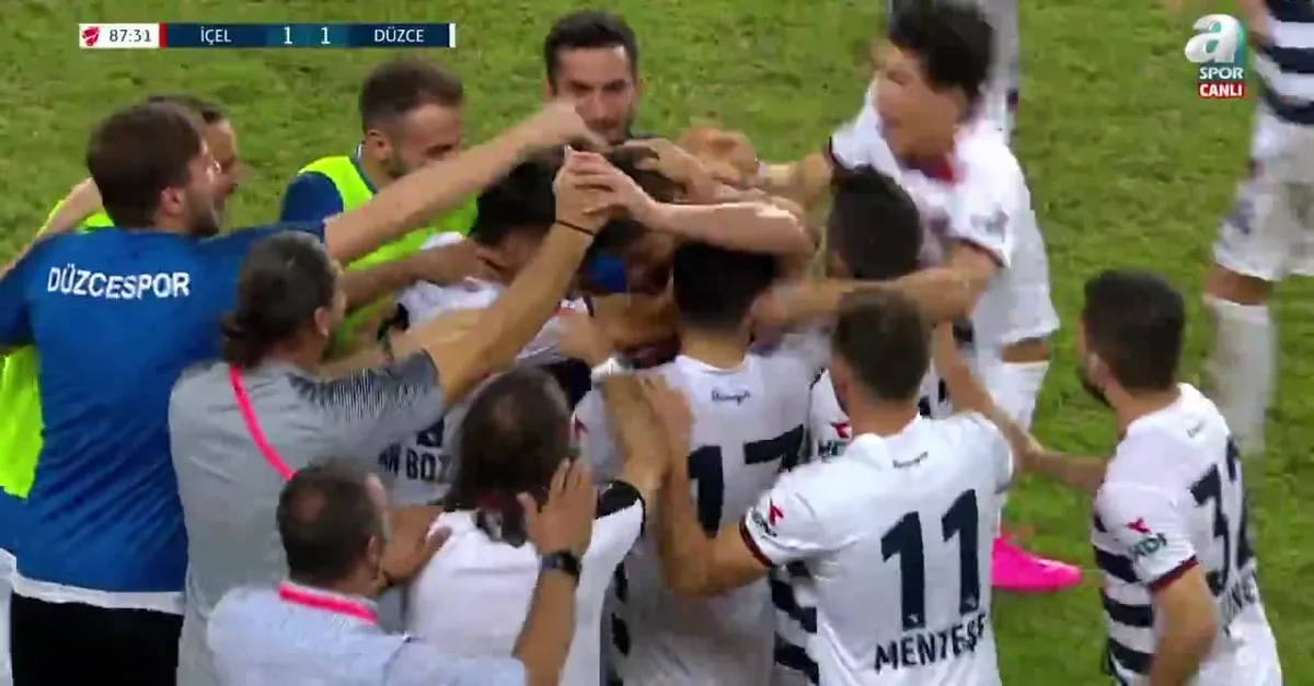 GOL | İçel İdman Yurdu 1-1 Düzcespor