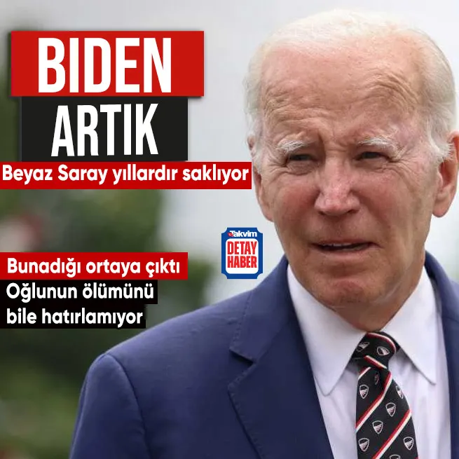 Biden resmen bunadı ses kayıtlarında ortaya çıktı! Oğlunun ölümünü bile hatırlamıyor