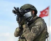 Taciz ateşi açan 12 PKK’lı ateşe yollandı