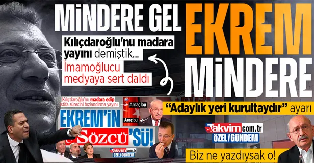 "Kılıçdaroğlu'nu madara yayını" demiştik... CHP'li Ali Mahir Başarır 'Ekremci' medyaya sert daldı! İmamoğlu'na 'kurultay' ayarı