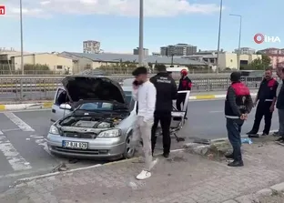 İki otomobil çarpıştı: 1 ölü, 3 yaralı