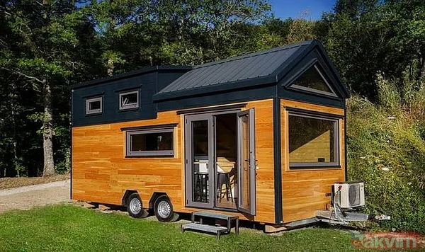 Deprem sonrası fırsatçılar Prefabrik ev fiyatlarını arttırınca vatandaş ona yöneldi! 95.000 TL'ye Tiny House hemen teslim 1+1 ev sahibi olabilirsiniz! - 1