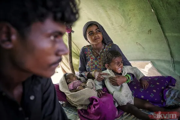 Pakistan'da felaket üstüne felaket! Selin ardından salgın hastalık vurdu - 17