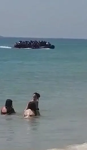 Plajda şok anlar! - 2