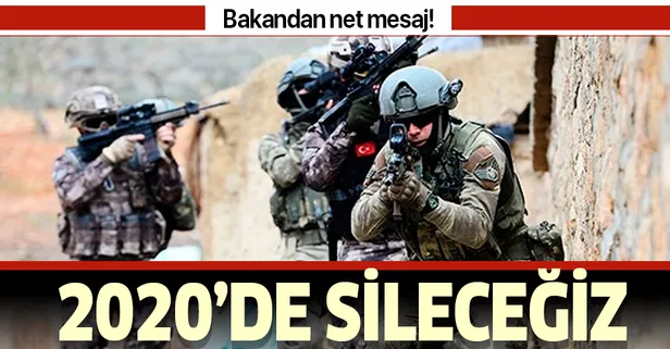 Süleyman Soylu: "Terör örgütü 2020'de sileceğiz"