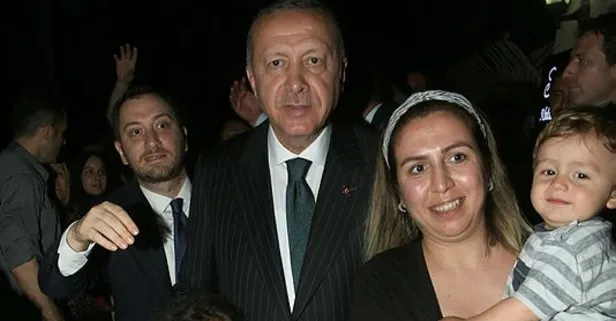 Başkan Erdoğan, canlı yayın sonrası vatandaşlarla bir araya geldi