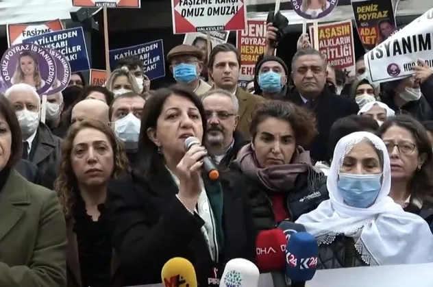 CHP'li Sezgin Tanrıkulu HDP'lilerin eylemine koşa koşa gitti
