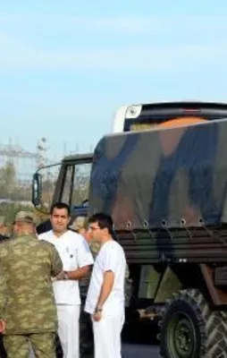 Zırhlı araç devrildi! 9 asker yaralandı