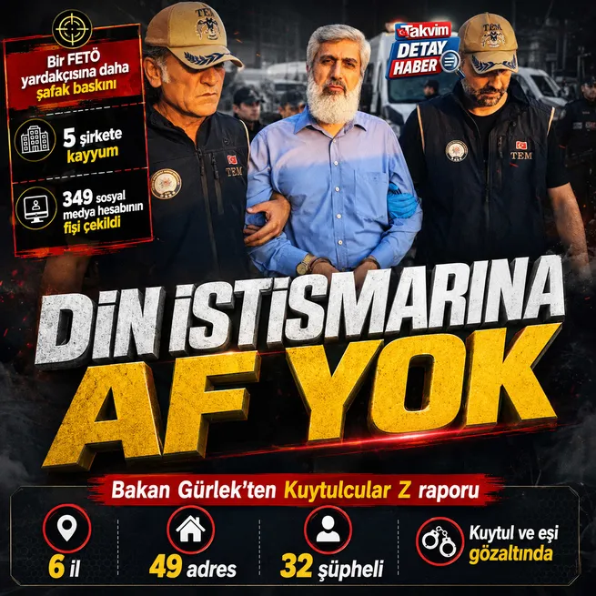 Furkan Vakfına 6 ilde şafak operasyonu: Alparslan Kuytul ve eşi gözaltına alındı! Listede 32 şüpheli var şirketlere kayyum atandı