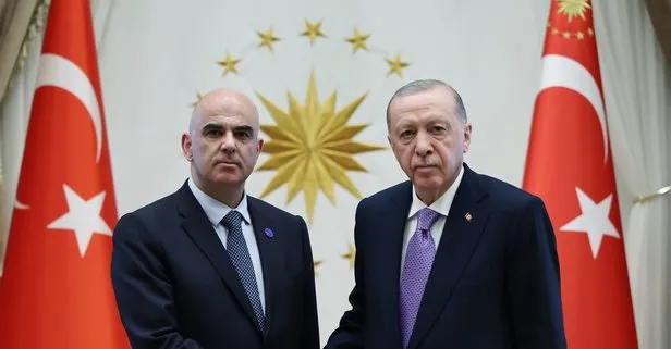 Başkan Erdoğan Avrupa Konseyi Genel Sekreteri Alain Berset’i kabul etti