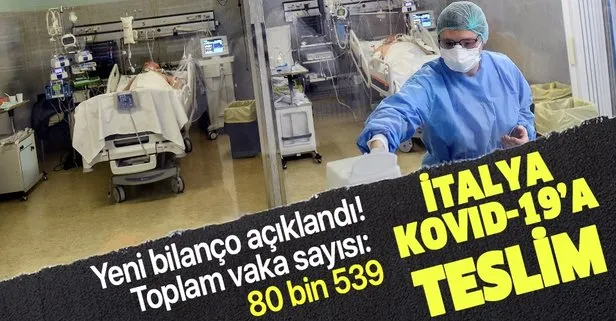 İtalya'da Kovid-19 bilançosu artıyor