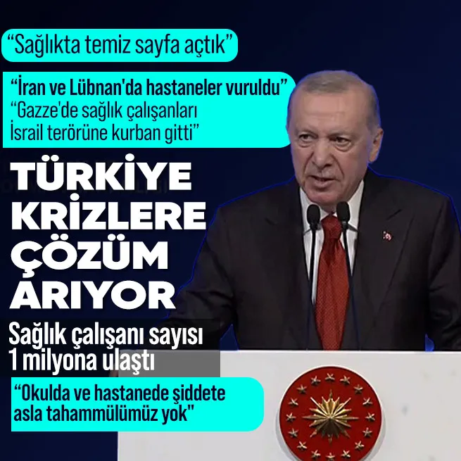 Başkan Erdoğan: Türkiye krizlere çözüm arıyor