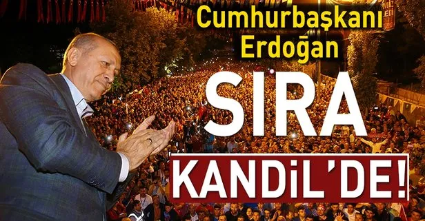 Cumhurbaşkanı Erdoğan Zonguldak’ta konuştu