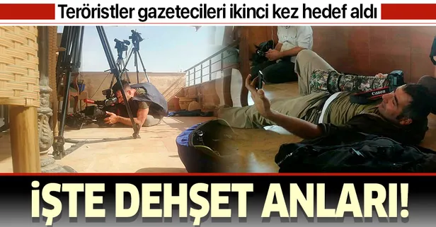 Son dakika: Nusaybin'de gazetecilerin olduğu otele saldırı!
