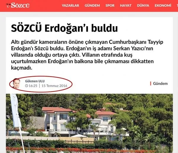 Sözcü Gazetesi'ne FETÖ operasyonu-1